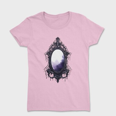Gothic Mirror Sublimation, Tricou Femei