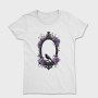 Gothic Moon Crow Mirror, Tricou Femei