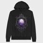 Gothic Silhouette Mirror, Hanorac Oversize Barbati (Unisex)