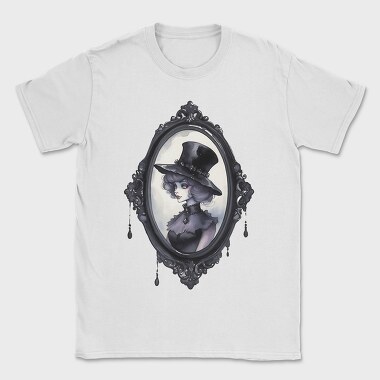 Gothic Witch Mirror, Tricou Barbati (Unisex)