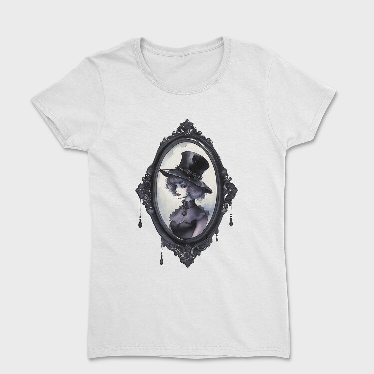 Gothic Witch Mirror, Tricou Femei