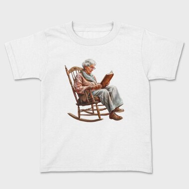 Grandma Reading Books, Tricou Copii