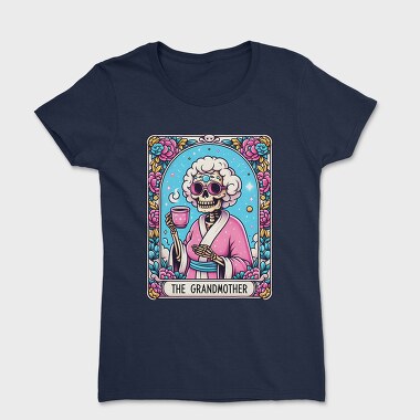 Grandmother Skeleton Coffee, Tricou Femei
