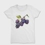 Grapes Watercolor Clipart, Tricou Femei