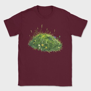 Grass Blooms Bush, Tricou Barbati (Unisex)