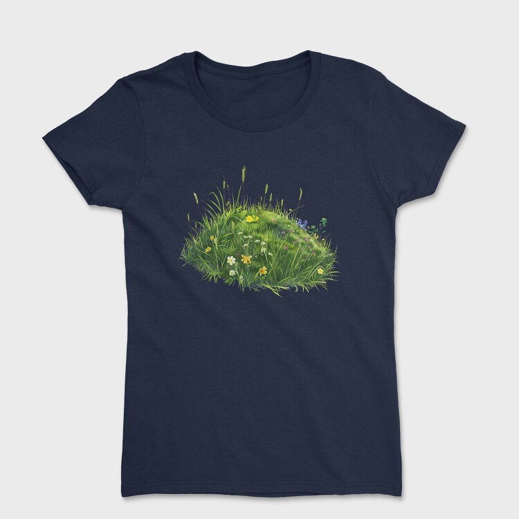 Grass Blooms Bush, Tricou Femei