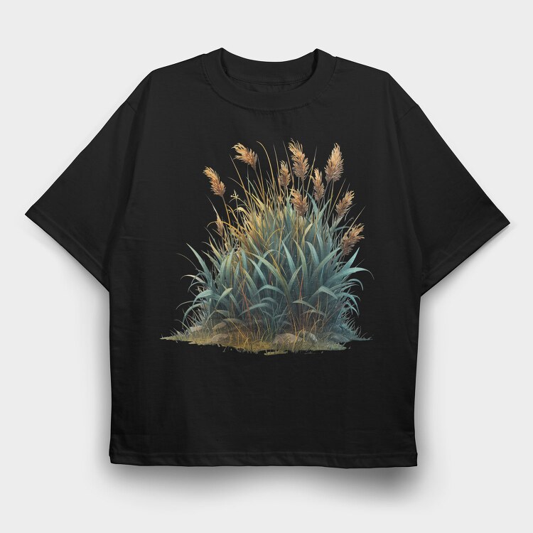 Grass Mound Magic, Tricou Oversize Barbati (Unisex)
