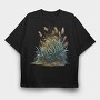 Grass Mound Magic, Tricou Oversize Barbati (Unisex)