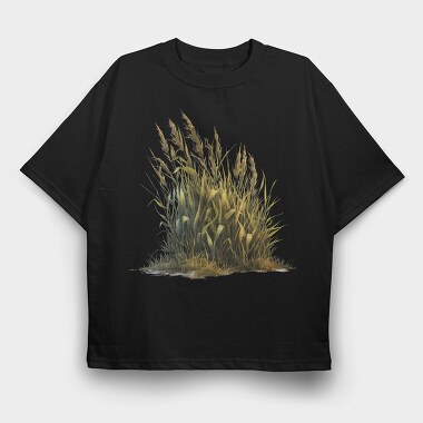 Grass Plant 01, Tricou Oversize Barbati (Unisex)