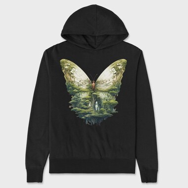 Green Fantasy Flyway, Hanorac Oversize Barbati (Unisex)