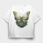 Green Fantasy Flyway, Tricou Oversize Barbati (Unisex)
