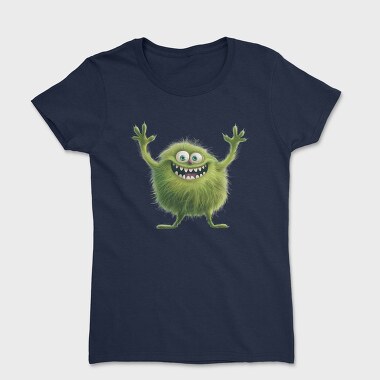 Green Monster Waving, Tricou Femei