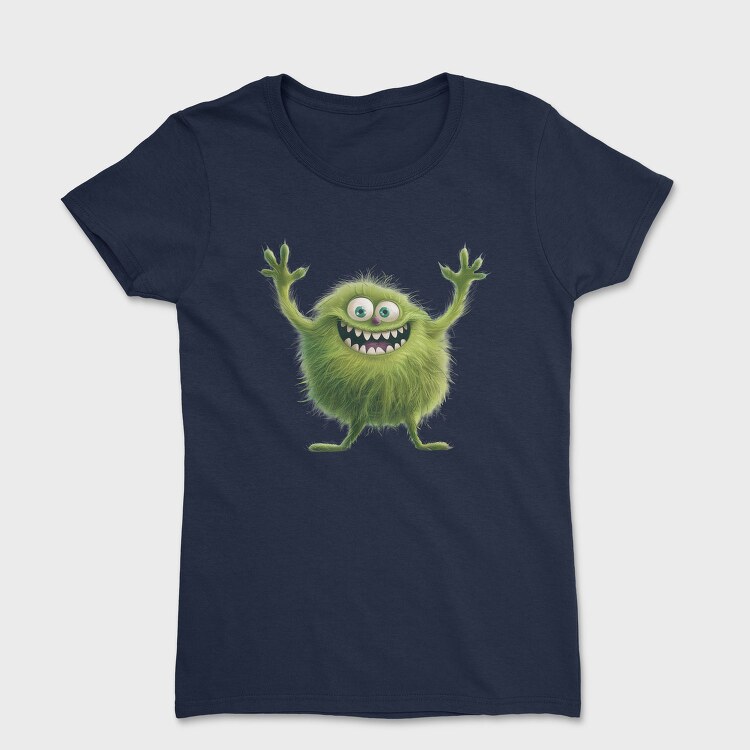 Green Monster Waving, Tricou Femei