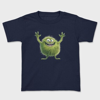 Green Monster Waving, Tricou Copii