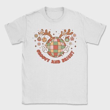 Groovy And Bright, Tricou Barbati (Unisex)