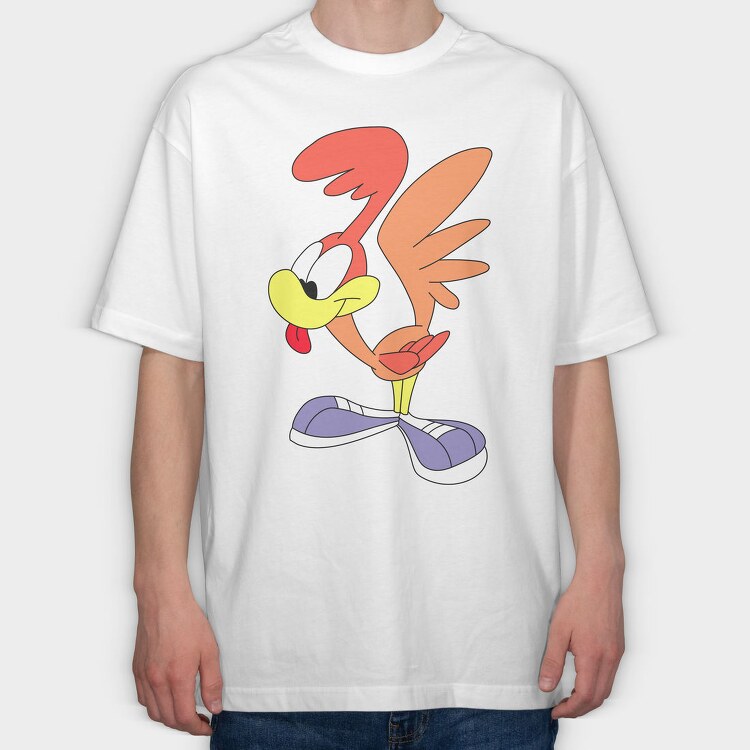 Pinky Fly Sneakers, Tricou Oversize Barbati (Unisex)