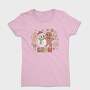 Groovy Christmas Snowman, Tricou Femei