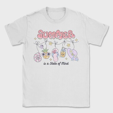 Groovy Summer Mood, Tricou Barbati (Unisex)