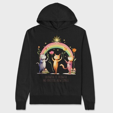 Growth Is Growth No Matter How Small, Hanorac Oversize Barbati (Unisex)