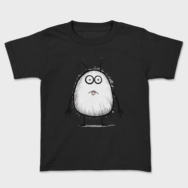 Hairy Monster Face, Tricou Copii