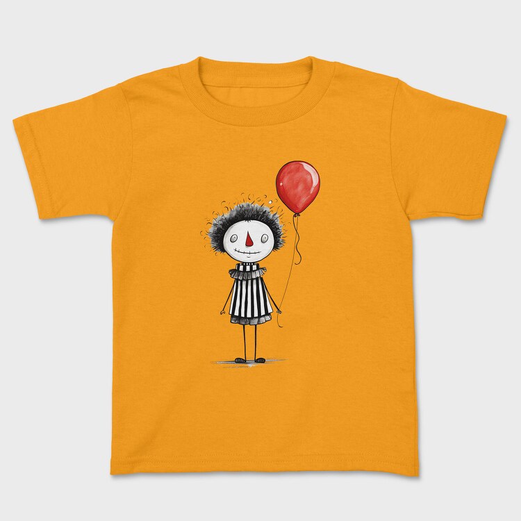 Halloween Balloon Girl, Tricou Copii