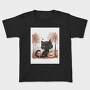 Halloween Cat Pumpkin, Tricou Copii
