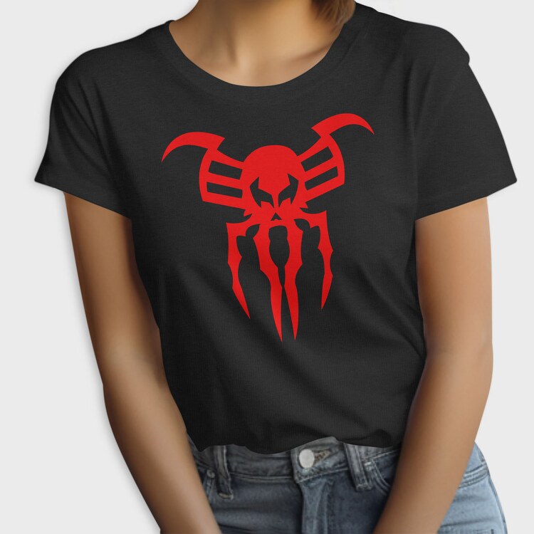 Spiderman Symbiote Mask, Tricou Femei