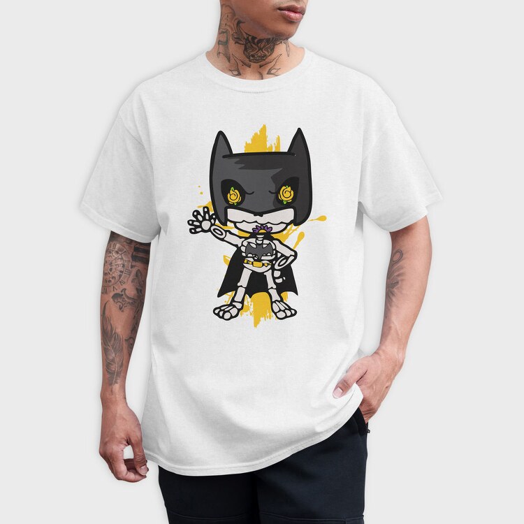 Batman Chibi, Tricou Barbati (Unisex)