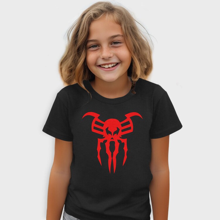 Spiderman Symbiote Mask, Tricou Copii