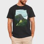 Munros Hiking, Tricou Barbati (Unisex)
