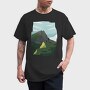Munros Hiking, Tricou Barbati (Unisex)