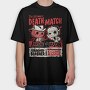 Freddy Vs Jason Killing, Tricou Oversize Barbati (Unisex)