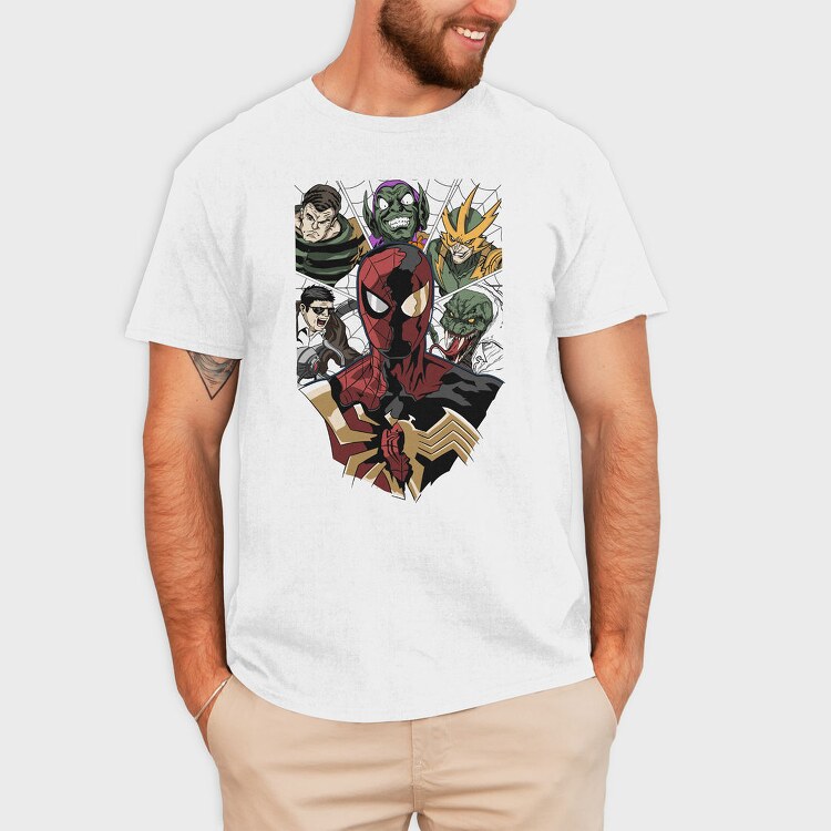 Spiderman Venom Symbiote, Tricou Barbati (Unisex)
