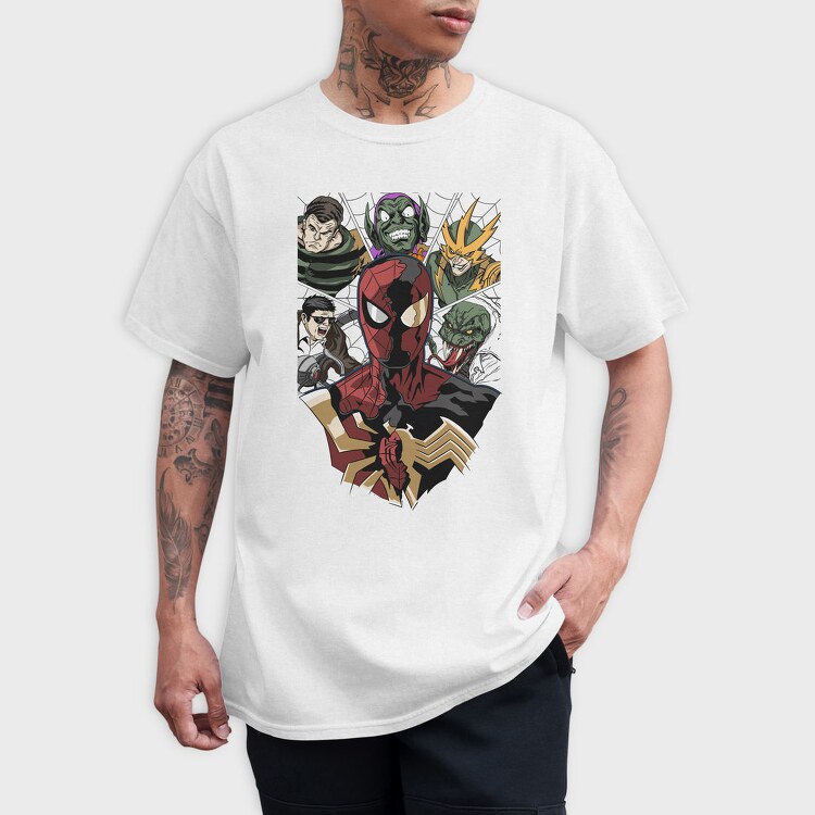 Spiderman Venom Symbiote, Tricou Barbati (Unisex)