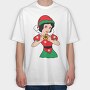 Elf Princess Ornament, Tricou Oversize Barbati (Unisex)