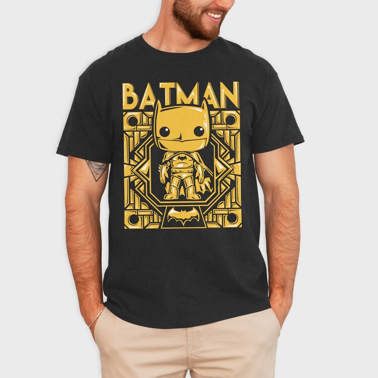 Batman Pop Art, Tricou Barbati (Unisex)