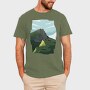 Munros Hiking, Tricou Barbati (Unisex)