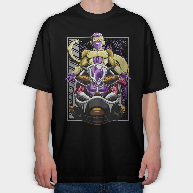 Frieza Power Armor, Tricou Oversize Barbati (Unisex)