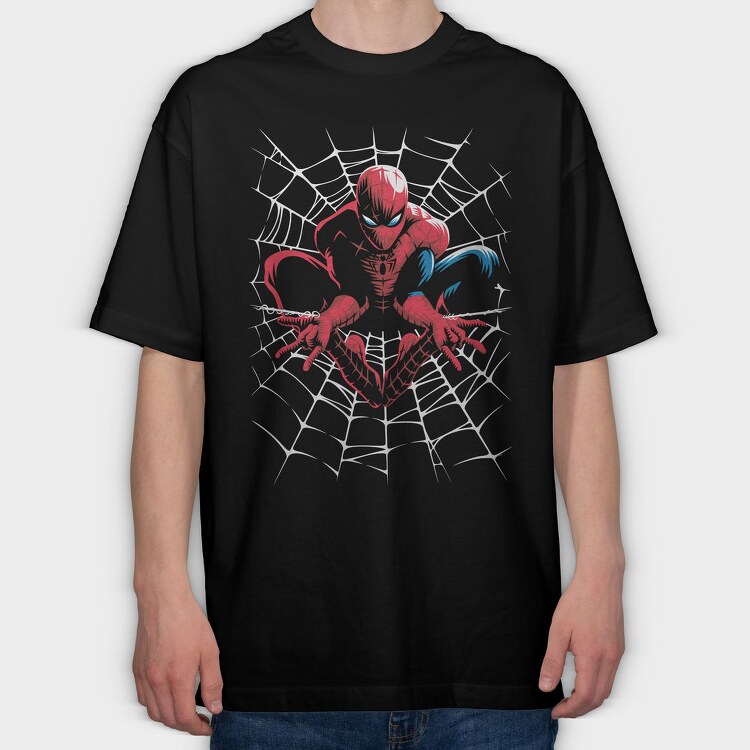 Spiderman Venomized, Tricou Oversize Barbati (Unisex)