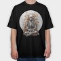 Skeleton Plants and Flowers, Tricou Oversize Barbati (Unisex)