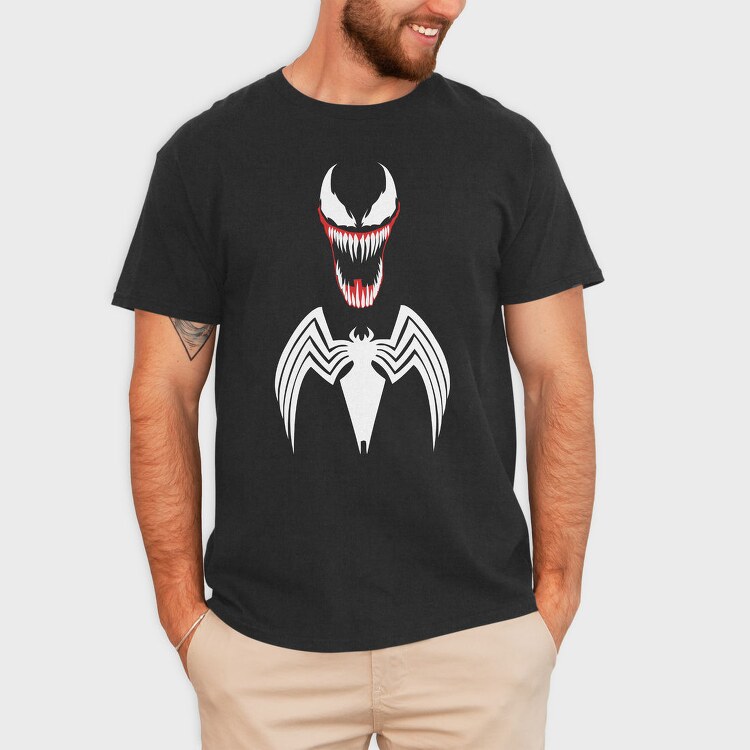 Fangs Of Venom, Tricou Barbati (Unisex)