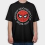 Spiderman Eyes, Tricou Oversize Barbati (Unisex)