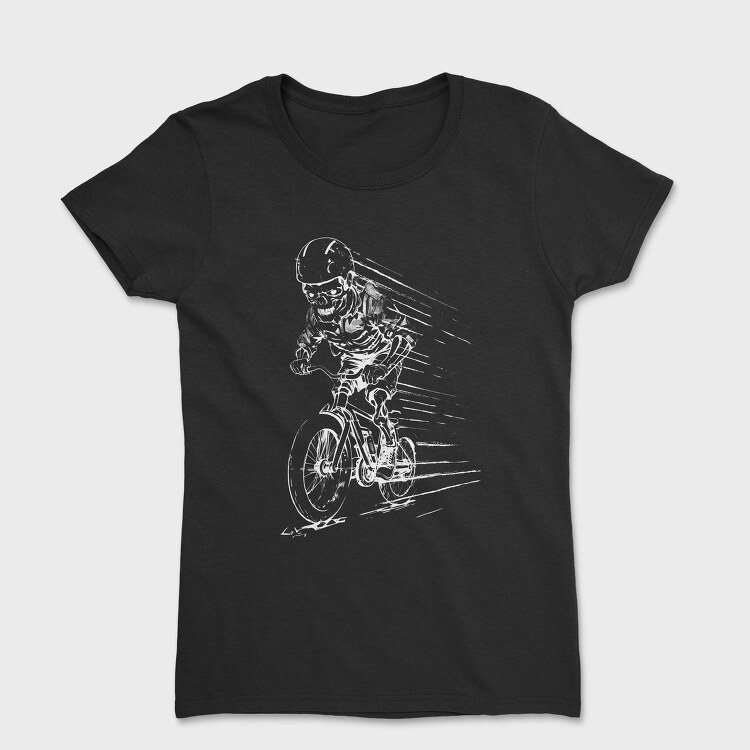 Skeleton Bicycle, Tricou Femei