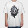 Gothic Lady Necklace, Tricou Oversize Barbati (Unisex)
