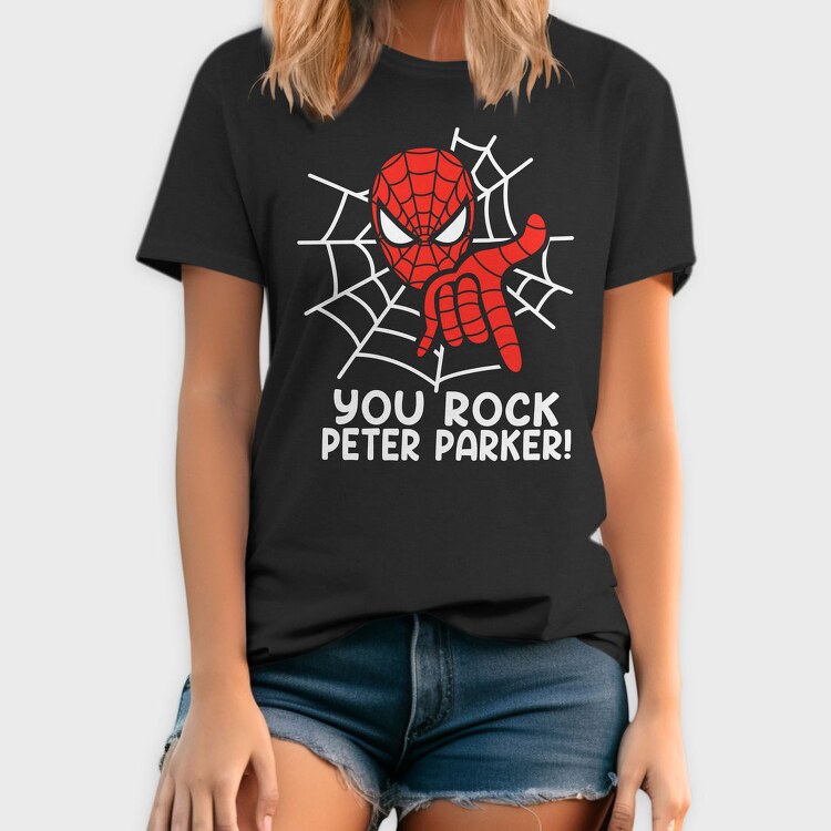 Spiderman Hand Gesture, Tricou Barbati (Unisex)