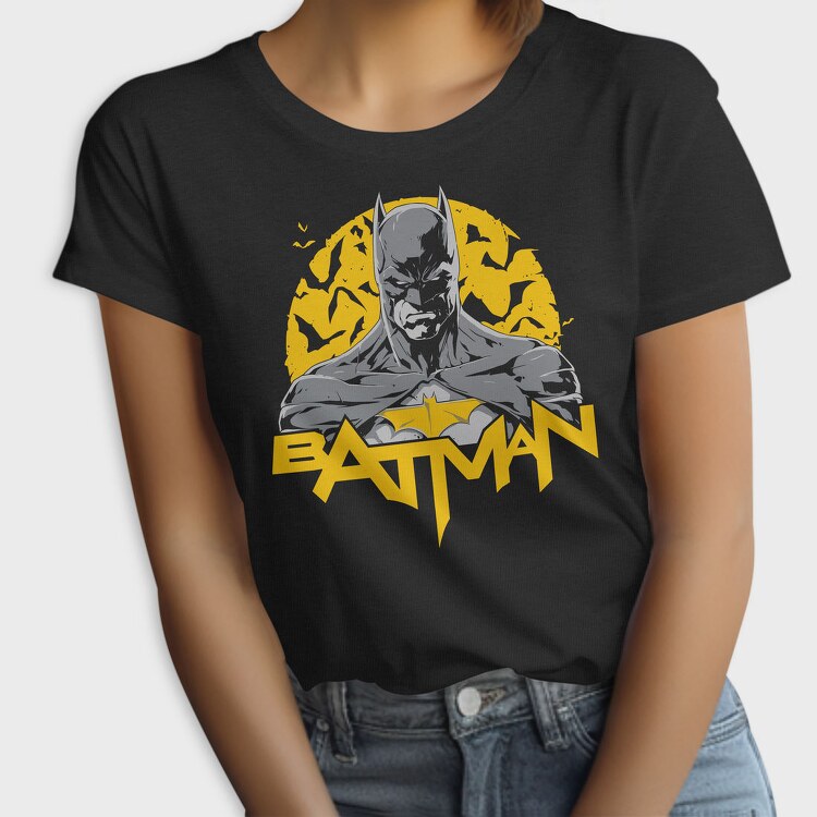Batman Yellow Batman, Tricou Femei