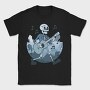 Skeleton Guitar, Tricou Barbati (Unisex)