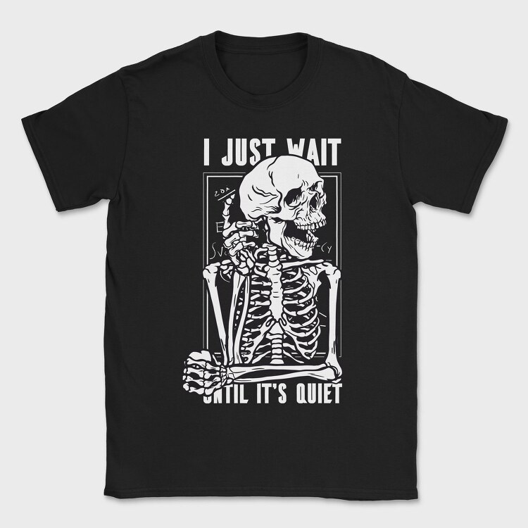 Skeleton Idea, Tricou Barbati (Unisex)