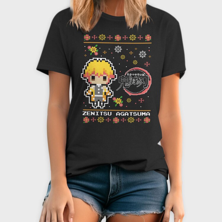 Pixelated Snowflake, Tricou Barbati (Unisex)