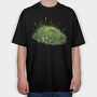 Grass Blooms Bush, Tricou Oversize Barbati (Unisex)